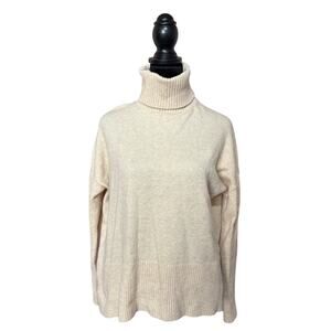 J. Crew turtleneck sweater in supersoft yarn women's XS merino wool alpaca blend